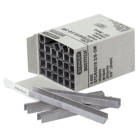 Stanley Bostich 3/8'' Deluxe Staples, 5000PK BUY00031064